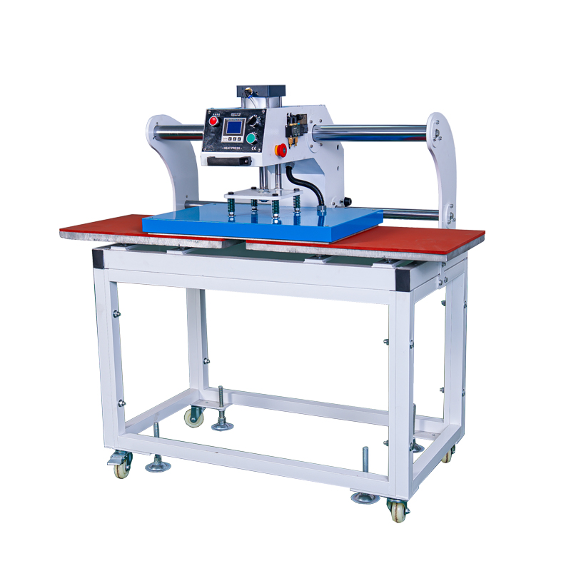 Direto da f&aacute;brica 16x24 Polegada 220v semiautom&aacute;tico pneum&aacute;tico duplo tshirt m&aacute;quina de imprensa de calor transfer&ecirc;ncia sublima&ccedil;&atilde;o impress&atilde;o de roupas
